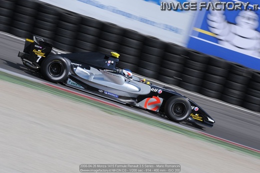 2008-04-26 Monza 1415 Formule Renault 3.5 Series - Mario Romancini